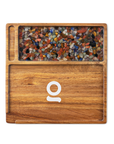 ONGROK Premium Natural Acacia Wood Tray