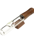 Marley Natural Glass & Walnut Steamroller