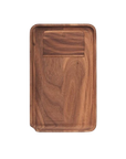 Marley Natural Black Walnut Rolling Tray
