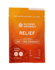 Alchemy Naturals Relief CBD Gummies with CBG
