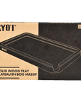 RYOT Wood Rolling Tray - 5" x 9" / Walnut
