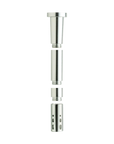 Chill - Unbreakable Aluminum Downstem - Sliver