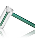 GRAV Hammer Bubbler in colored borosilicate glass with 38mm can base – Pine