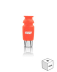 GRAV® Silicone-Capped Glass Crutch Light Red