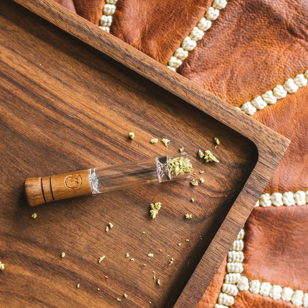 Marley Natural Glass &amp; Walnut Taster