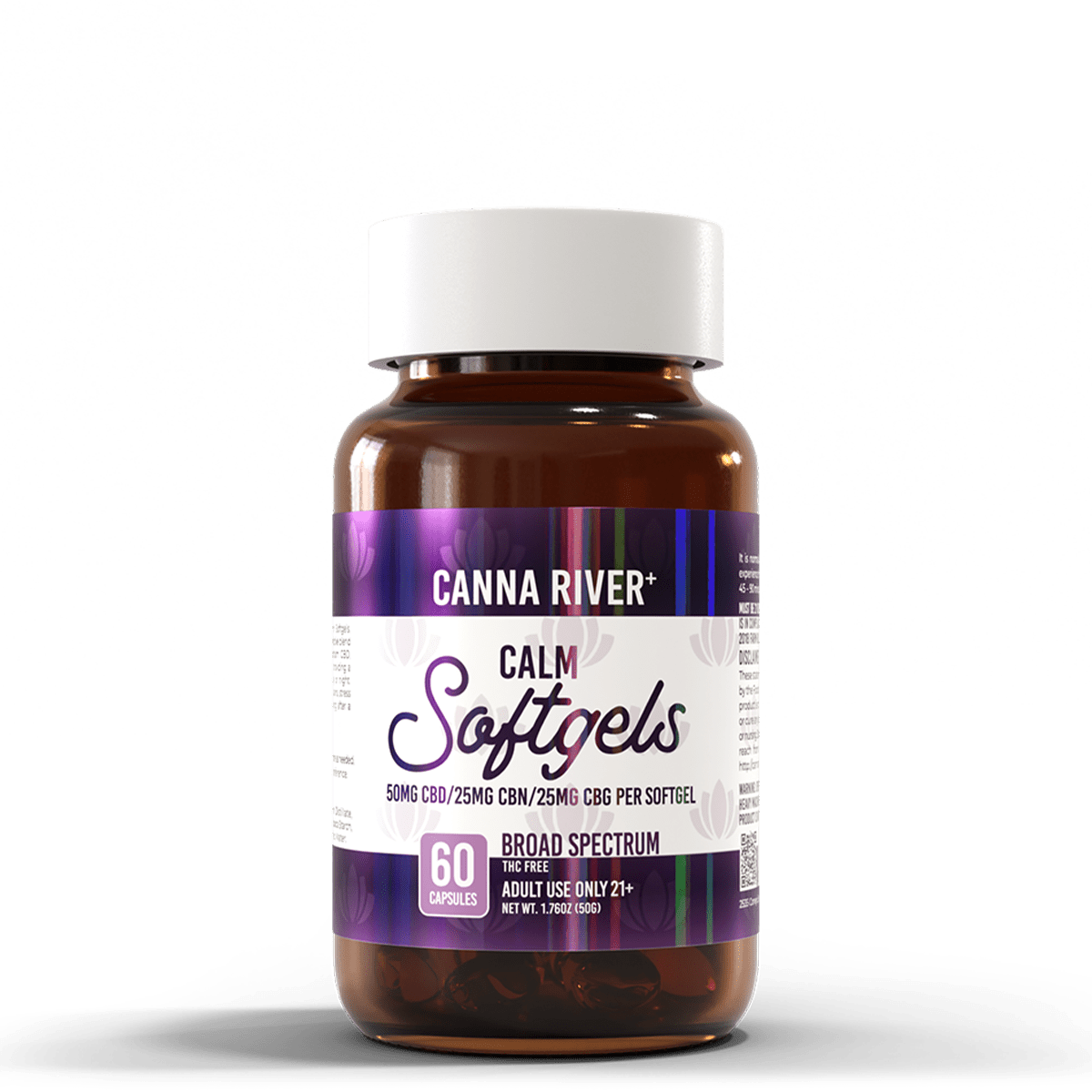 Broad Spectrum CBD Calm Softgels