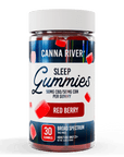 Broad Spectrum CBD Gummies - Sleep - Red Berry