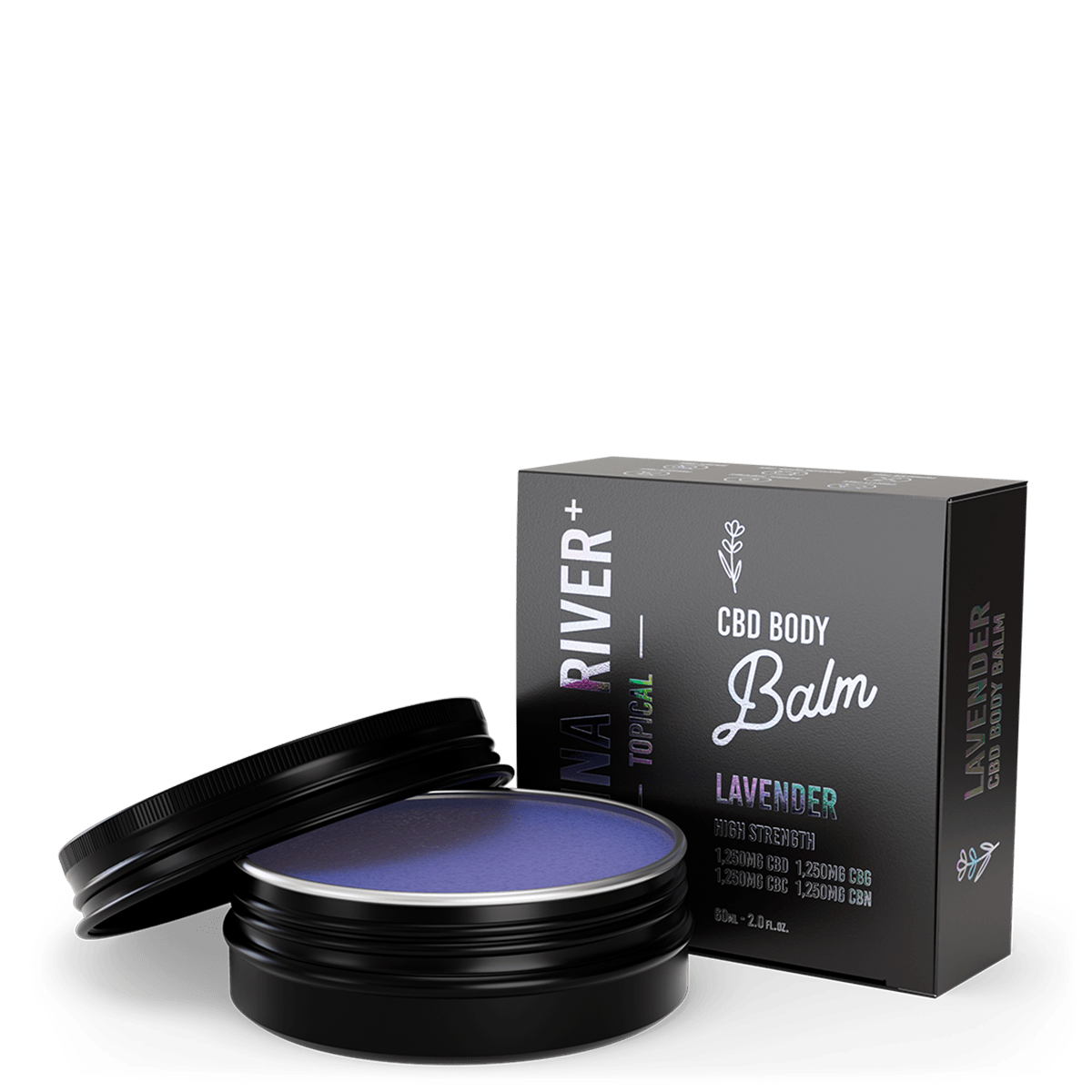 Broad Spectrum CBD Body Balm - Lavender 