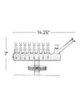 GRAV® Clear Menorah
