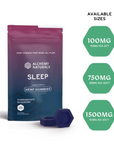 Alchemy Naturals Sleep CBD Gummies - Full Spectrum CBD + CBN