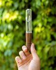 Marley Natural Glass & Walnut Steamroller