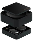 Vessel® Ash Ultimate Ashtray and Storage - Black
