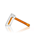GRAV Mini Hammer Bubbler - Compact Borosilicate Glass with Smooth Draw