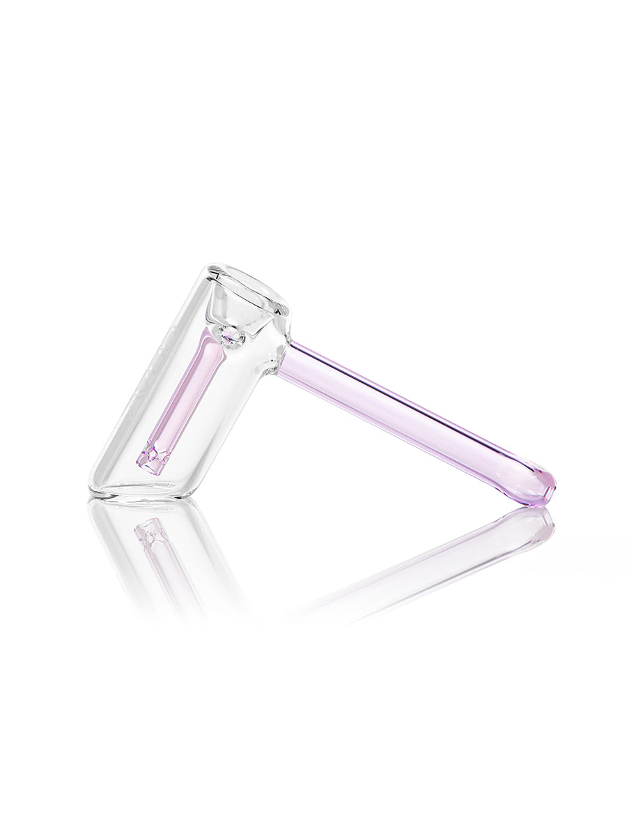 GRAV Mini Hammer Bubbler - Compact Borosilicate Glass with Smooth Draw