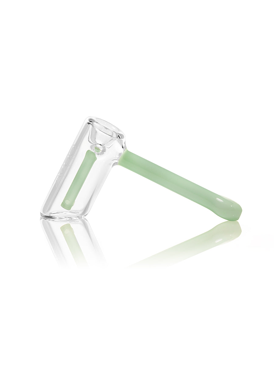 GRAV Mini Hammer Bubbler - Compact Borosilicate Glass with Smooth Draw