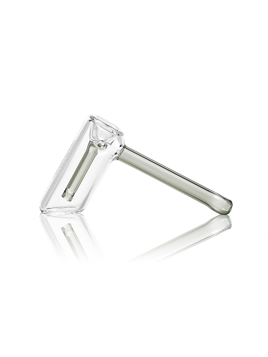 GRAV Mini Hammer Bubbler - Compact Borosilicate Glass with Smooth Draw