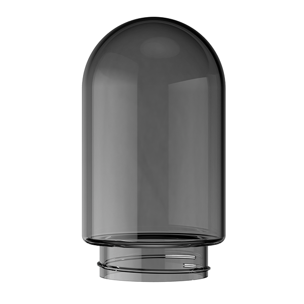 Stündenglass Single Gray Glass Globe (Large)