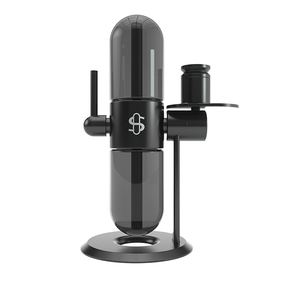 Stündenglass Single Gray Glass Globe (Large)